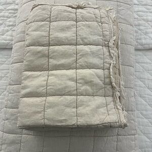 West Elm Quilt + 2 Shams